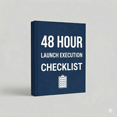 48-Hour Launch Execution Checklist