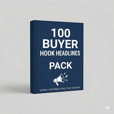 100 Buyer Hook Headlines Pack